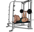 Barbell Press - Smith Feet Up Reverse Guillotine